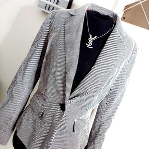 Used stripe blazer